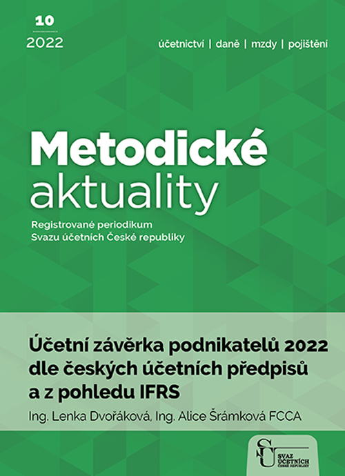 Metodické aktuality č. 10/2022